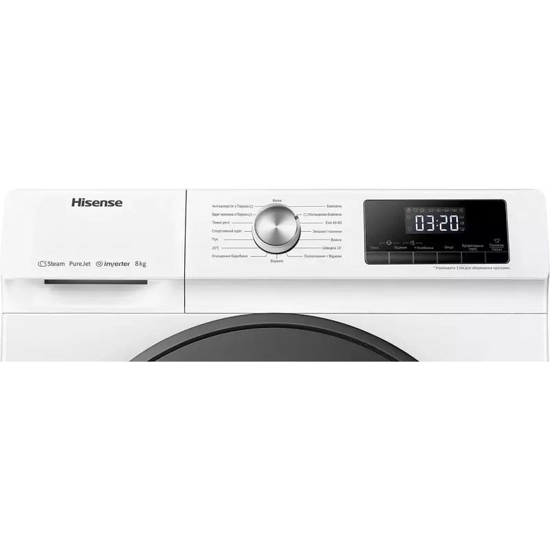 Пральна машина WFQA8014EVJM/UA HISENSE