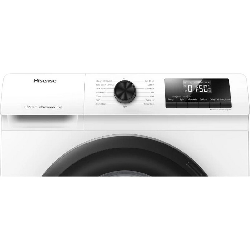 Пральна машина WFQP6012EVM/UA HISENSE