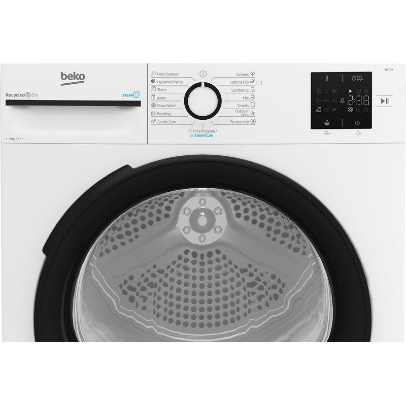 Сушильна машина 54.5см біла BM3T37239WB Beko Сушильна машина 54.5см біла BM3T37239WB Beko