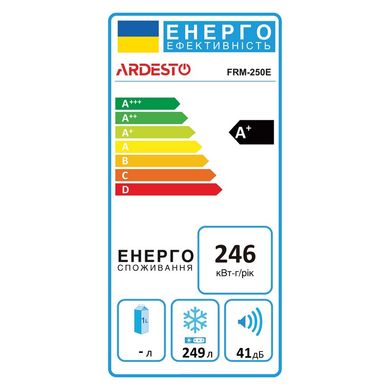 Морозильна скриня FRM-250E ARDESTO
