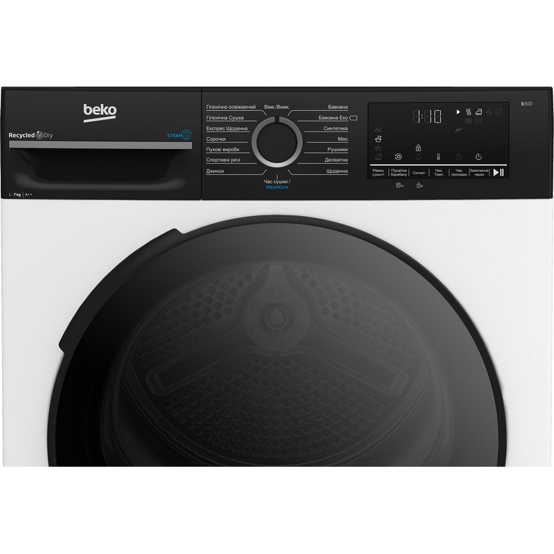 Сушильна машина BM3T47239WPBB2 тепловий насос білий Beko