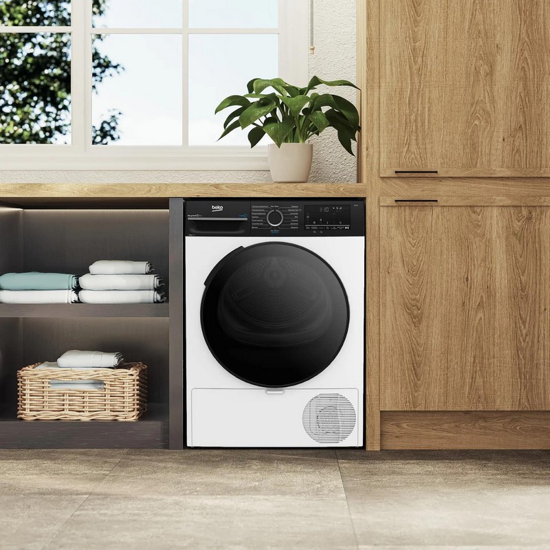Сушильна машина BM3T48239WPBB2 тепловий насоc білий Beko