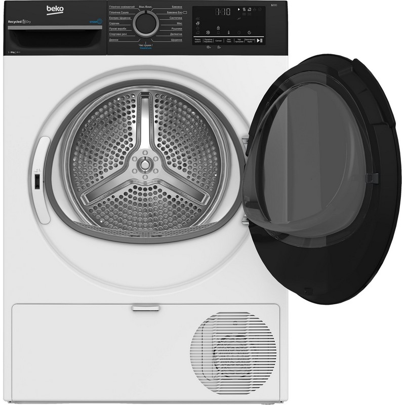 Сушильна машина BM3T48239WPBB2 тепловий насоc білий Beko