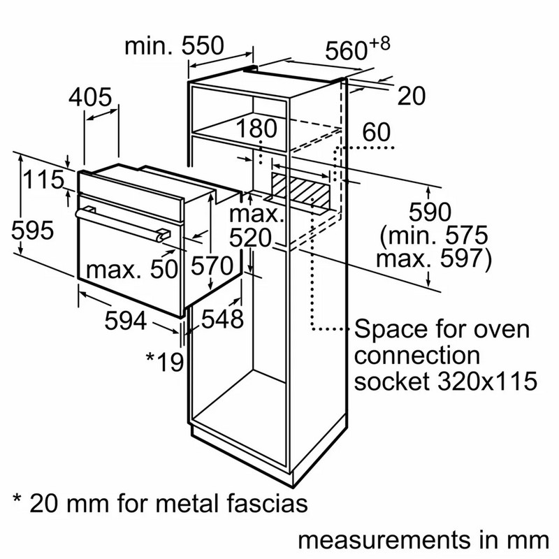 Духова шафа HBF512BB1T Bosch
