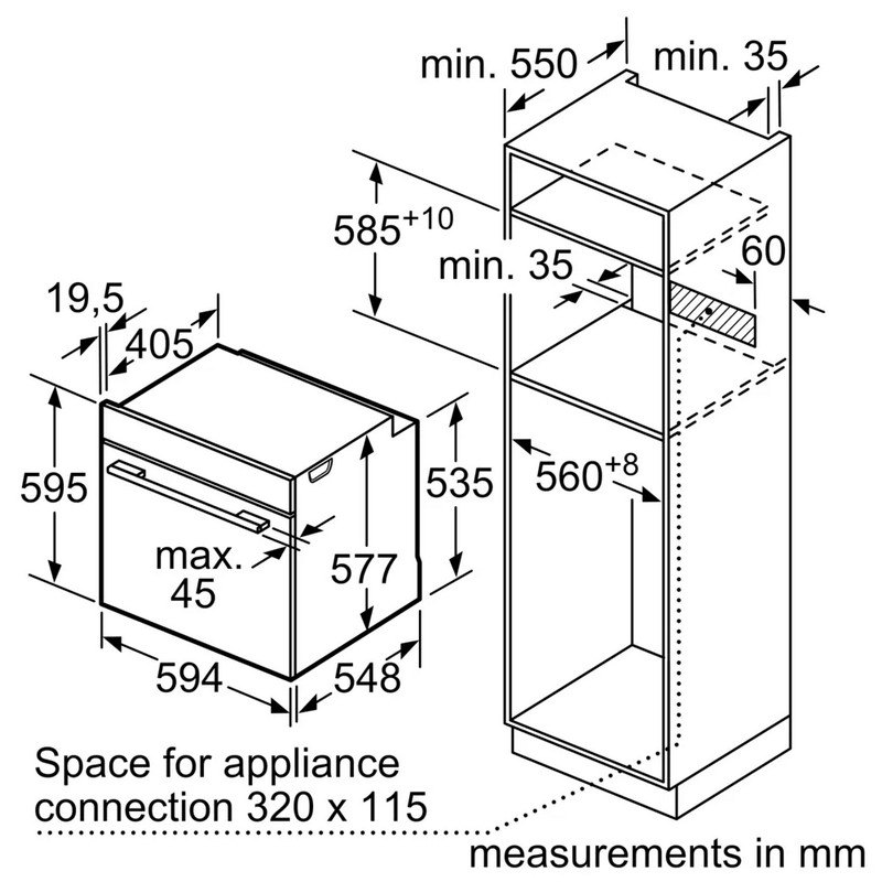 Духова шафа HUA736EA0T Bosch Духова шафа HUA736EA0T Bosch