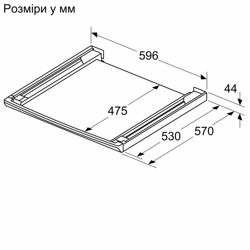Аксесуар для сушильних машин WZ27500 Siemens