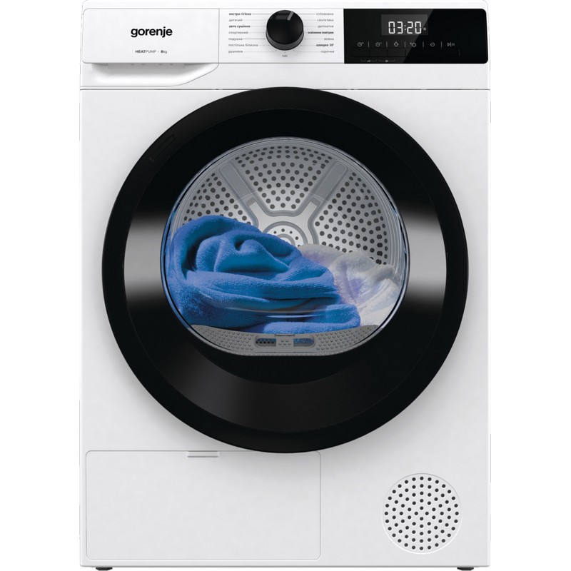 Сушильна машина конденсаційна DHNE82 Gorenje Сушильна машина конденсаційна DHNE82 Gorenje