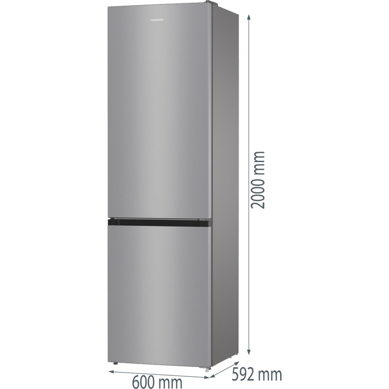 Холодильник комбінований NRK6202ES4 Gorenje Холодильник комбінований NRK6202ES4 Gorenje