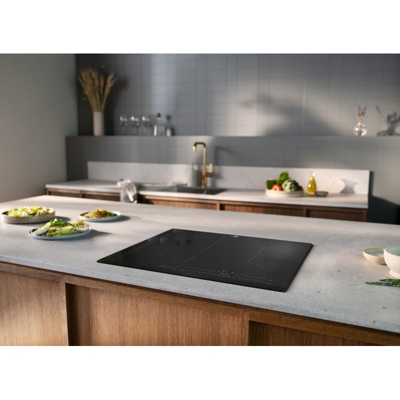 Індукційна варильна поверхня EIS67453 Hob2Hood, чорний Electrolux