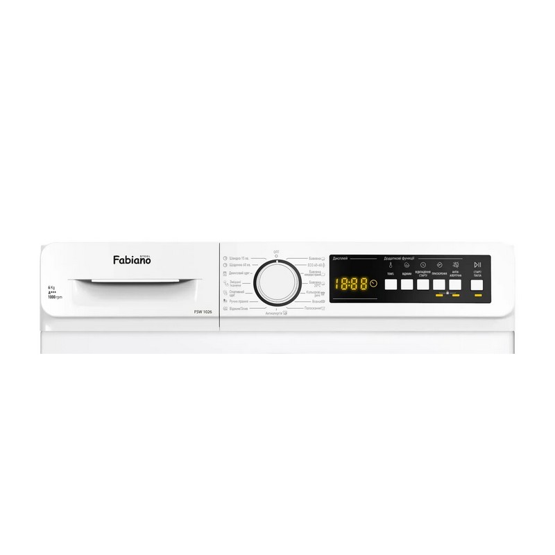Пральна машина FSW 1026 Fabiano Пральна машина FSW 1026 Fabiano