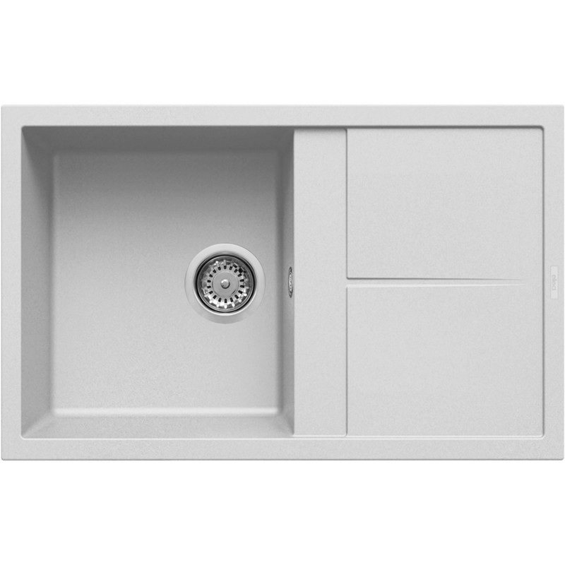 Мийка граніт UNICO 300 BIANCO TITANO 68 ELLECI Мийка граніт UNICO 300 BIANCO TITANO 68 ELLECI