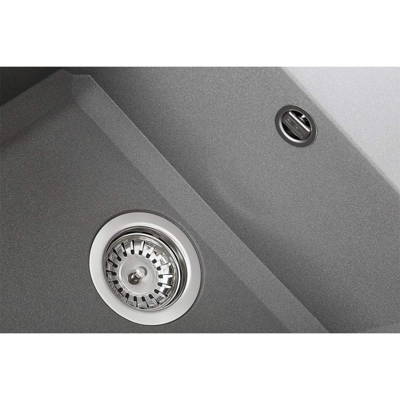 Мийка граніт EASY 135 titanium 73 ELLECI Мийка граніт EASY 135 titanium 73 ELLECI