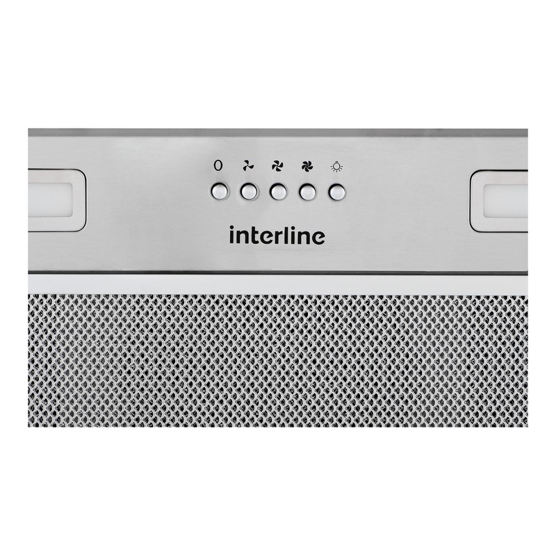 Витяжка вбудована SMART S IX A/60/T нерж. сталь INTERLINE Витяжка вбудована SMART S IX A/60/T нерж. сталь INTERLINE