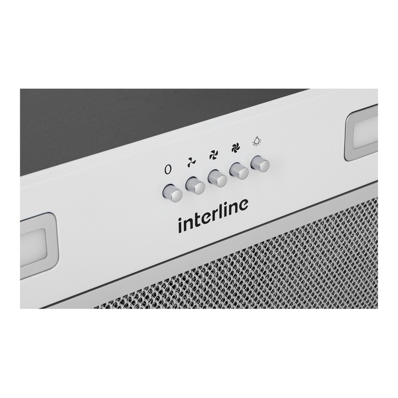 Витяжка вбудована SMART S WH A/60/T біла INTERLINE