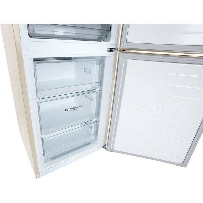 Холодильник з нижньою морозильною камерою GC-B509MEWM LG