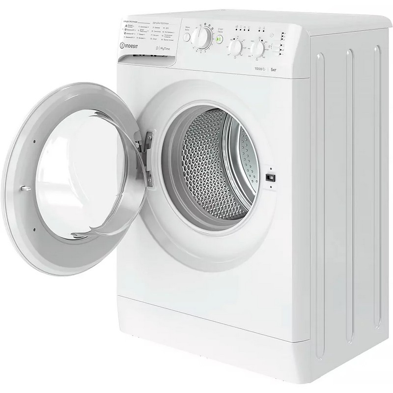 Пральна машина вузька OMTWSC 51052 W UA біла Indesit