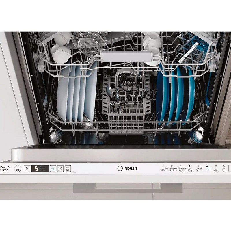 Посудомийна машина вбудована 60см D2I HD524 A біла Indesit