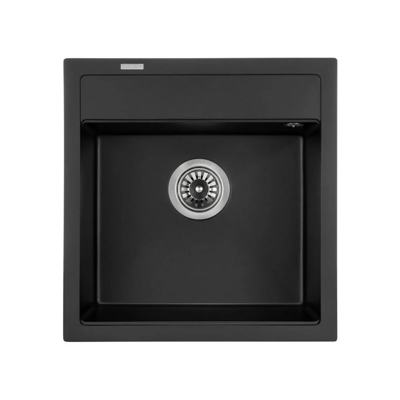 Мийка MERIDA black shine (496*480mm.) граніт Granado