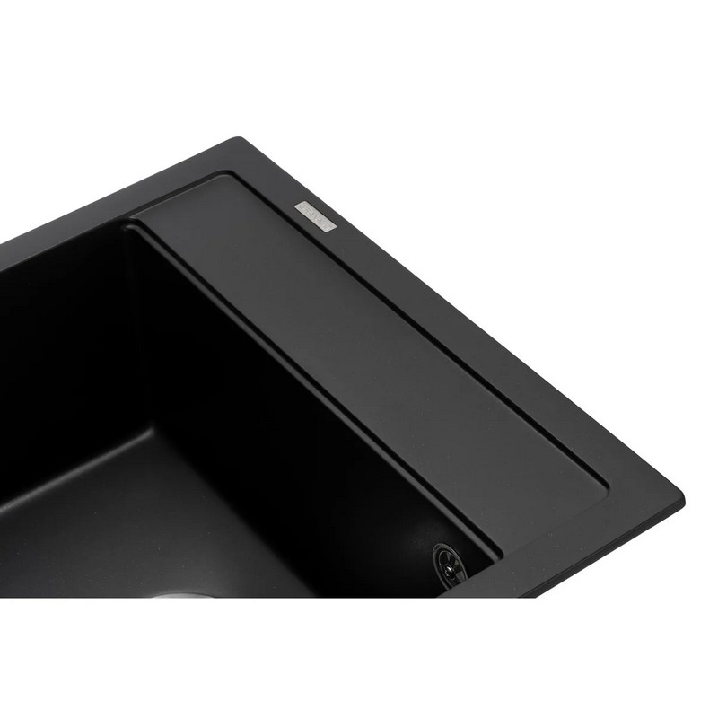 Мийка MERIDA black shine (496*480mm.) граніт Granado