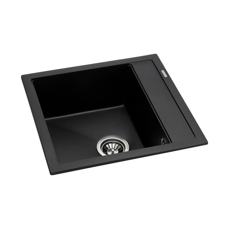 Мийка MERIDA black shine (496*480mm.) граніт Granado