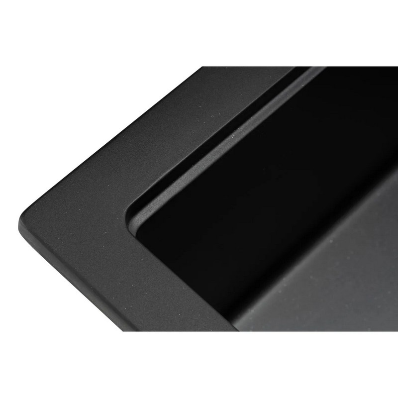Мийка MERIDA black shine (496*480mm.) граніт Granado