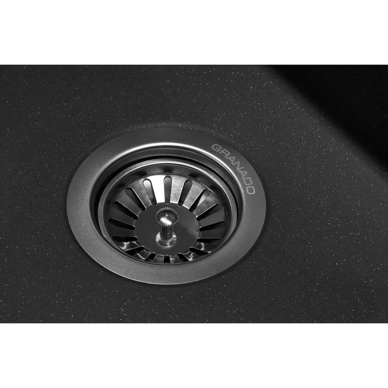 Мийка LERIDA black shine (560*510mm.) граніт Granado Мийка LERIDA black shine (560*510mm.) граніт Granado