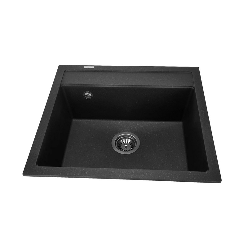 Мийка LERIDA black shine (560*510mm.) граніт Granado Мийка LERIDA black shine (560*510mm.) граніт Granado