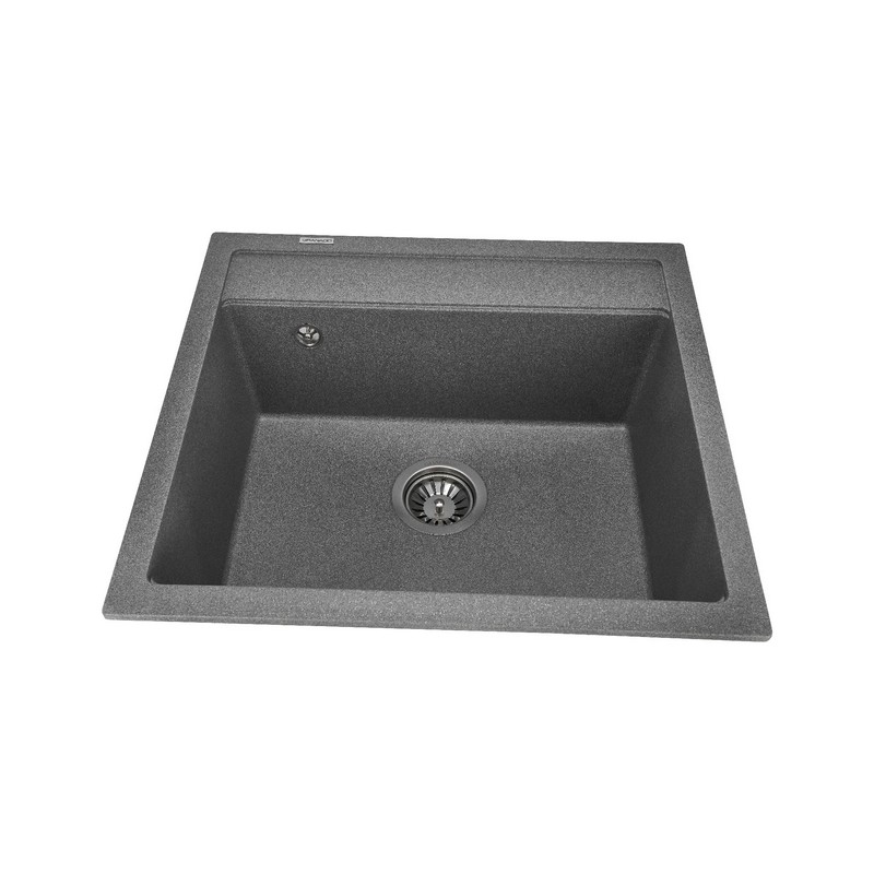 Мийка LERIDA grafito (560*510mm.) граніт Granado Мийка LERIDA grafito (560*510mm.) граніт Granado