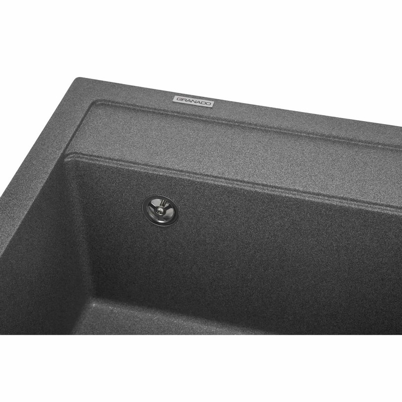 Мийка LERIDA grafito (560*510mm.) граніт Granado Мийка LERIDA grafito (560*510mm.) граніт Granado