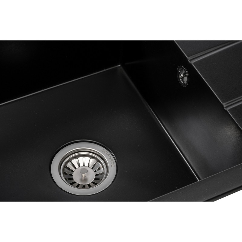 Мийка LINARES black shine (675*495mm.) граніт Granado Мийка LINARES black shine (675*495mm.) граніт Granado
