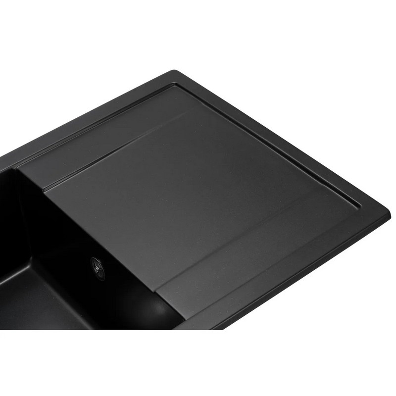 Мийка Alicante black shine (780*500mm.) граніт Granado Мийка Alicante black shine (780*500mm.) граніт Granado