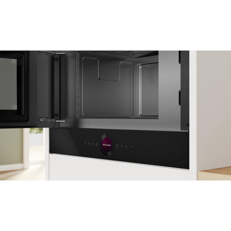Вбудовувана мікрохвильова піч BFL9221B1 Accent Line Bosch
