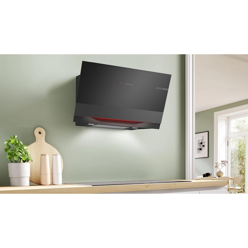 Настінна витяжка чорна DWK91LT65 Accent Line Bosch