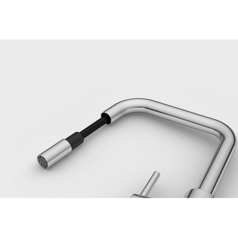 Lina U Shape Pull Down змішувач з витяжним виливом, хром Franke (115.0728.476)