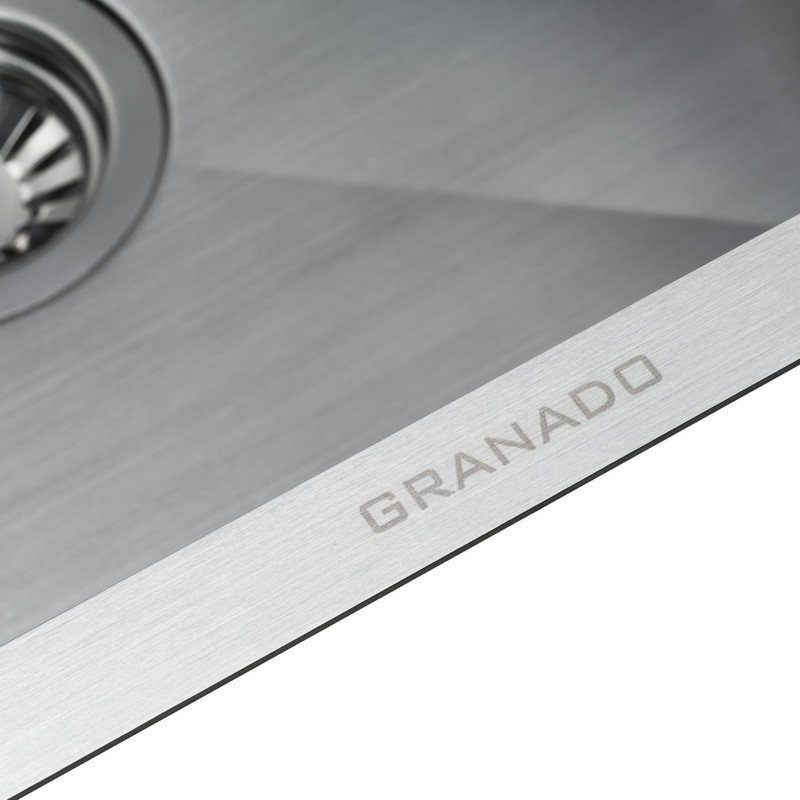 Мийка сталева Under top L STEEL S304 (650*430*220mm) GRANADO Мийка сталева Under top L STEEL S304 (650*430*220mm) GRANADO