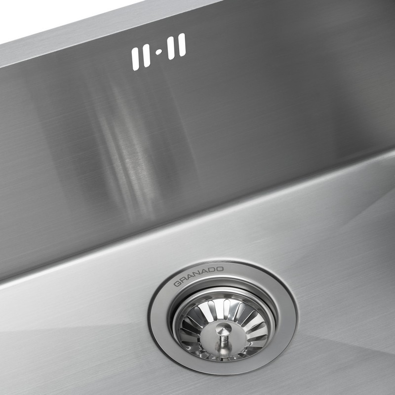 Мийка сталева Under top L STEEL S304 (650*430*220mm) GRANADO Мийка сталева Under top L STEEL S304 (650*430*220mm) GRANADO
