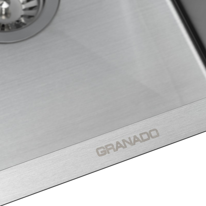 Мийка сталева Under top mini STEEL S304 (400*430*220mm) GRANADO