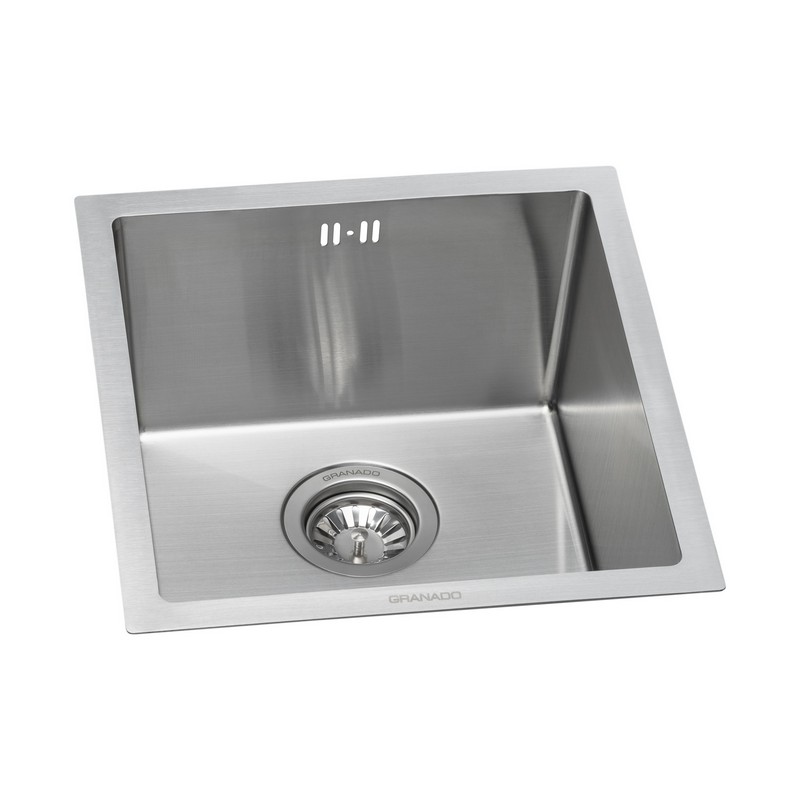 Мийка сталева Under top mini STEEL S304 (400*430*220mm) GRANADO