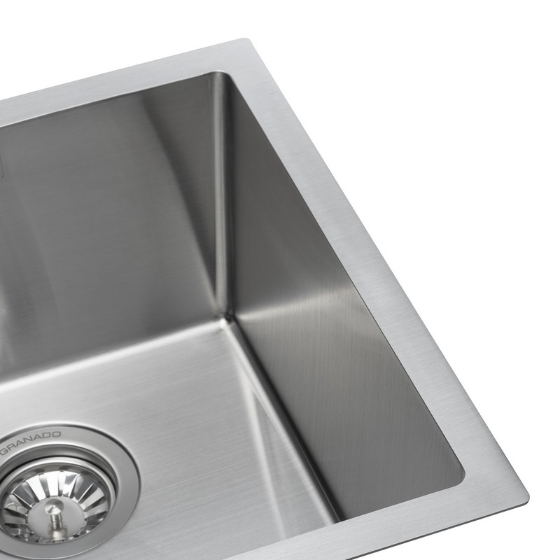 Мийка сталева Under top mini STEEL S304 (400*430*220mm) GRANADO