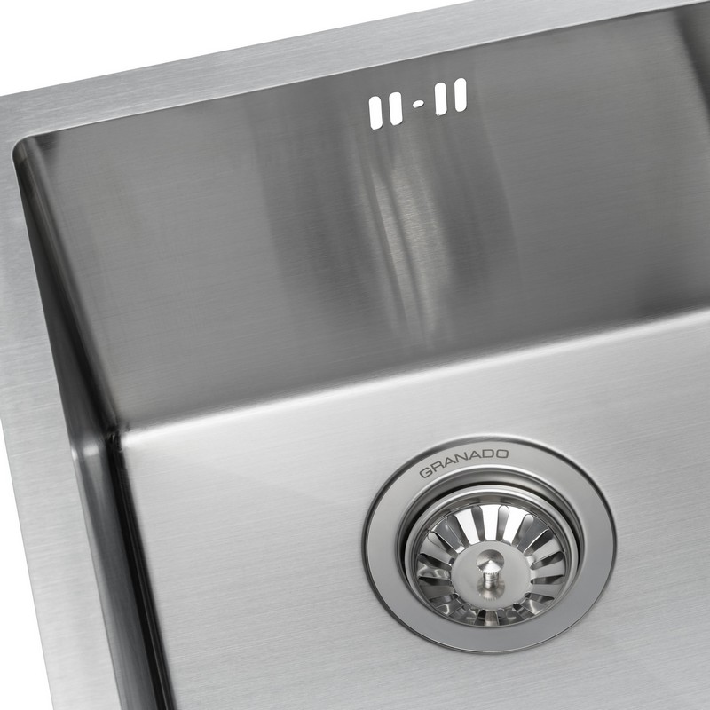 Мийка сталева Under top mini STEEL S304 (400*430*220mm) GRANADO