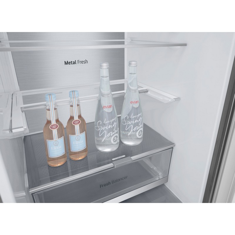 Холодильник з нижньою морозильною камерою GW-B509FNUW LG