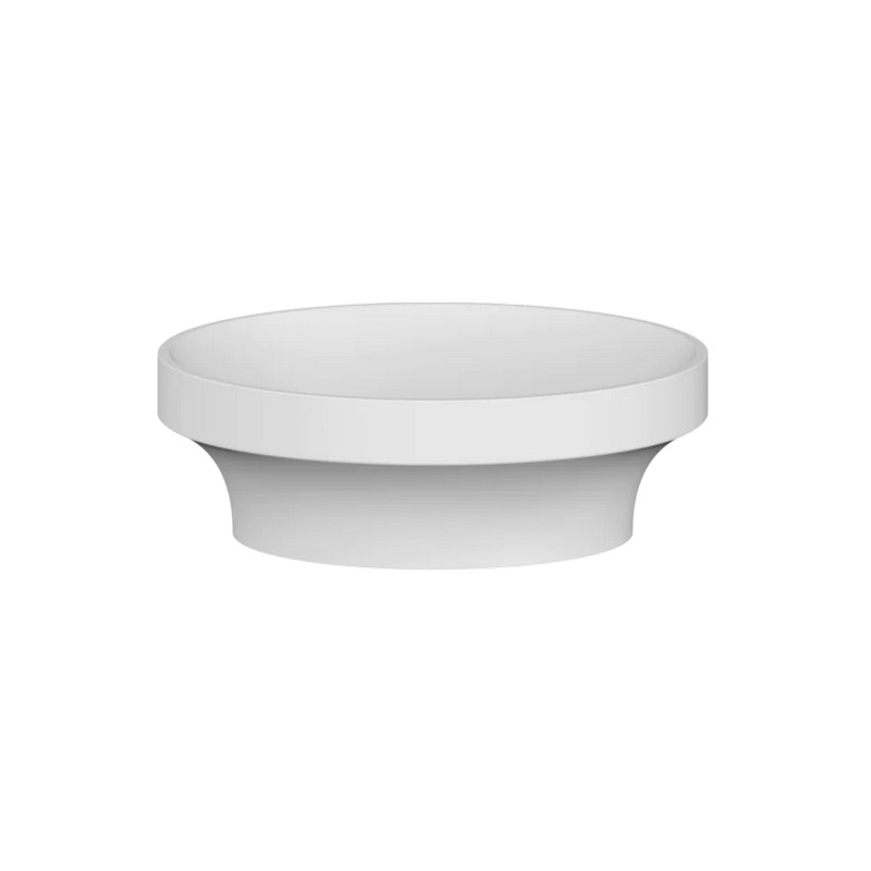 Умивальник накладний Origini без переливу, 44.5 х 44.5 х 15 см Cristalplant Matt White (66601521) Gessi