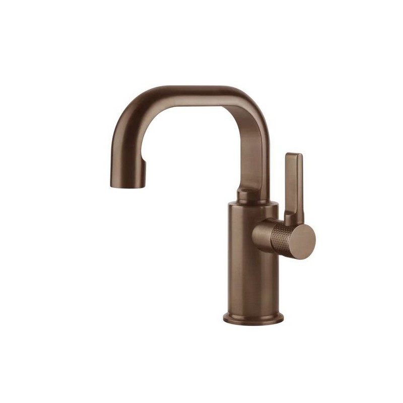 Змішувач для умивальника Inciso донний клапан Copper Brushed PVD (58008708) Gessi Змішувач для умивальника Inciso донний клапан Copper Brushed PVD (58008708) Gessi