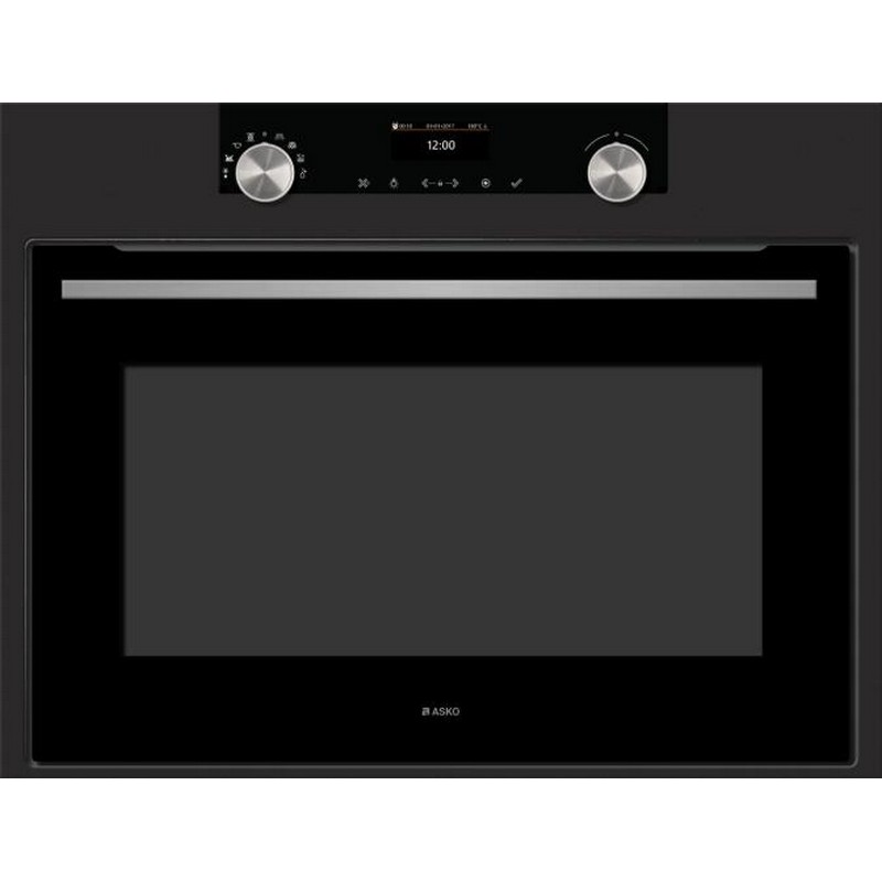 Компактна духова шафа з НВЧ OCM8464A чорний графіт ASKO
