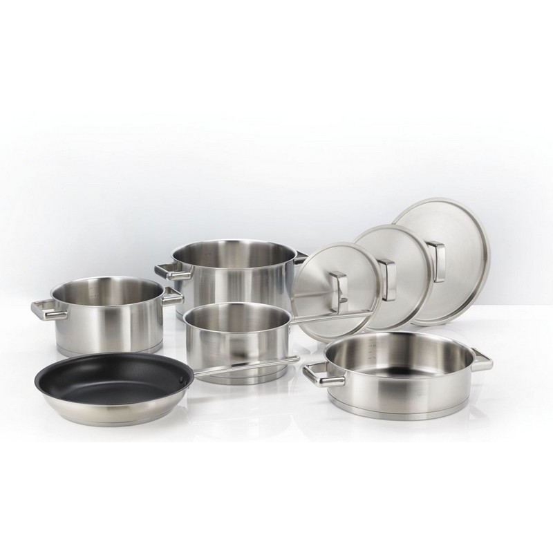 Набір посуду CWSA08HC CHEF'S COLLECTION, 8 предметів, нержавіюча сталь , Gorenje Набір посуду CWSA08HC CHEF'S COLLECTION, 8 предметів, нержавіюча сталь , Gorenje