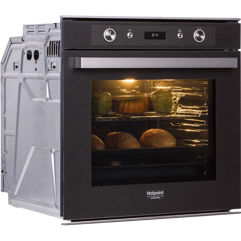 Духова шафа FI7 861 SH BL HA чорна Hotpoint-Ariston