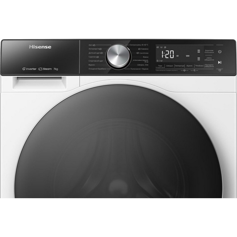 Пральна машина WF5S7041BW/UA HISENSE
