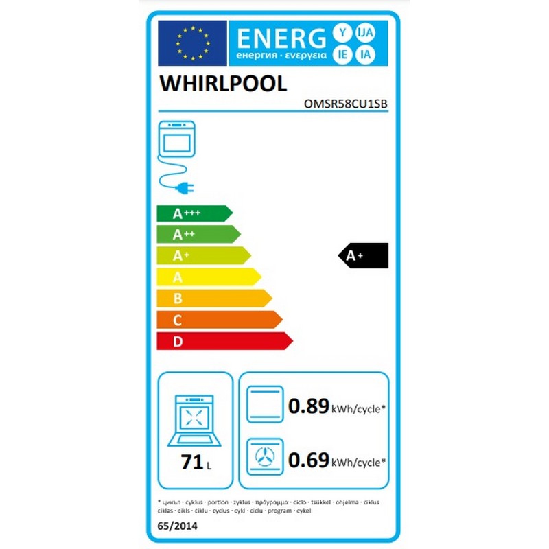 Комплект техніки Whirpool (Духова шафа OMSR58CU1SB + індукційна варильна поверхня WSQ4860NE) Комплект техніки Whirpool (Духова шафа OMSR58CU1SB + індукційна варильна поверхня WSQ4860NE)