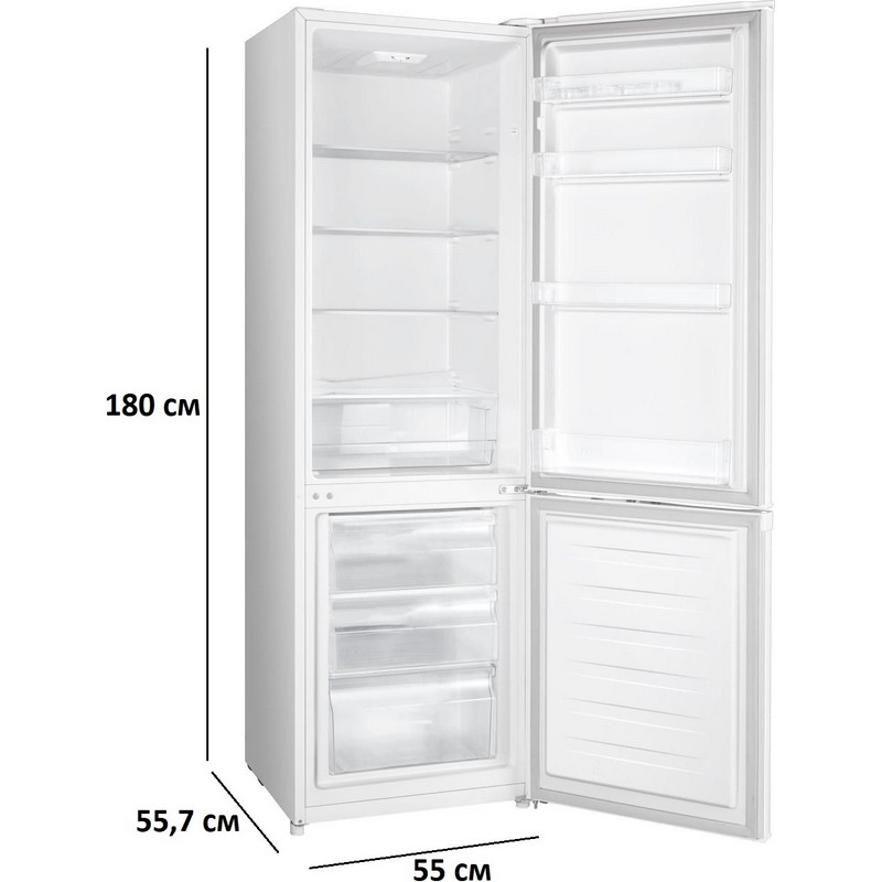 Холодильник комбінований RK418DPW4 білий Gorenje