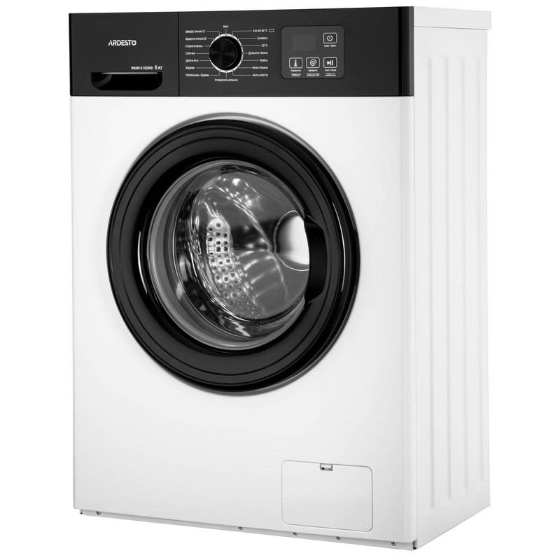 Пральна машина фронтальна WMW-6100WB, білий ARDESTO